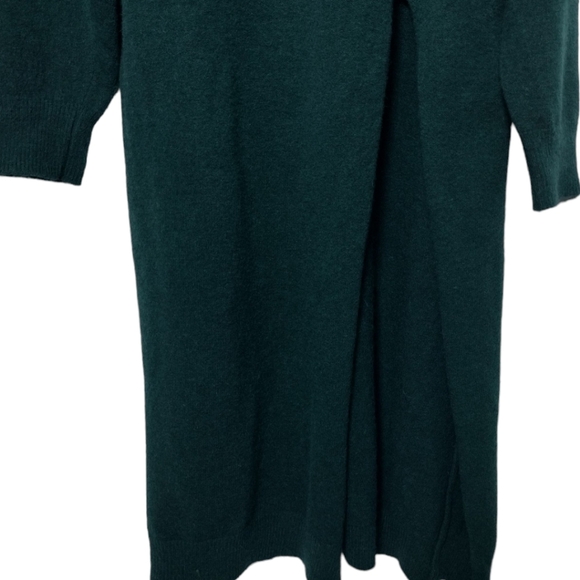 Kate Hewko Long Sleeve High Slit Long Sweater - Picture 3 of 6